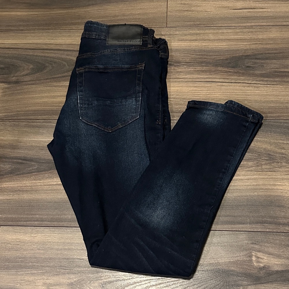 Men's Dark Indigo Skinny Jeans